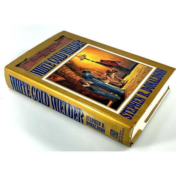 White Gold Wielder Book 3 by Stephen R. Donaldson Vintage 1983 Del Rey Hardback - Picture 2 of 9